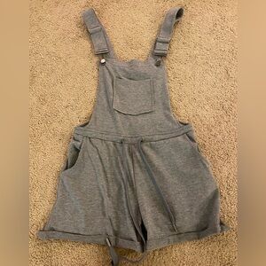 Grey short overalls